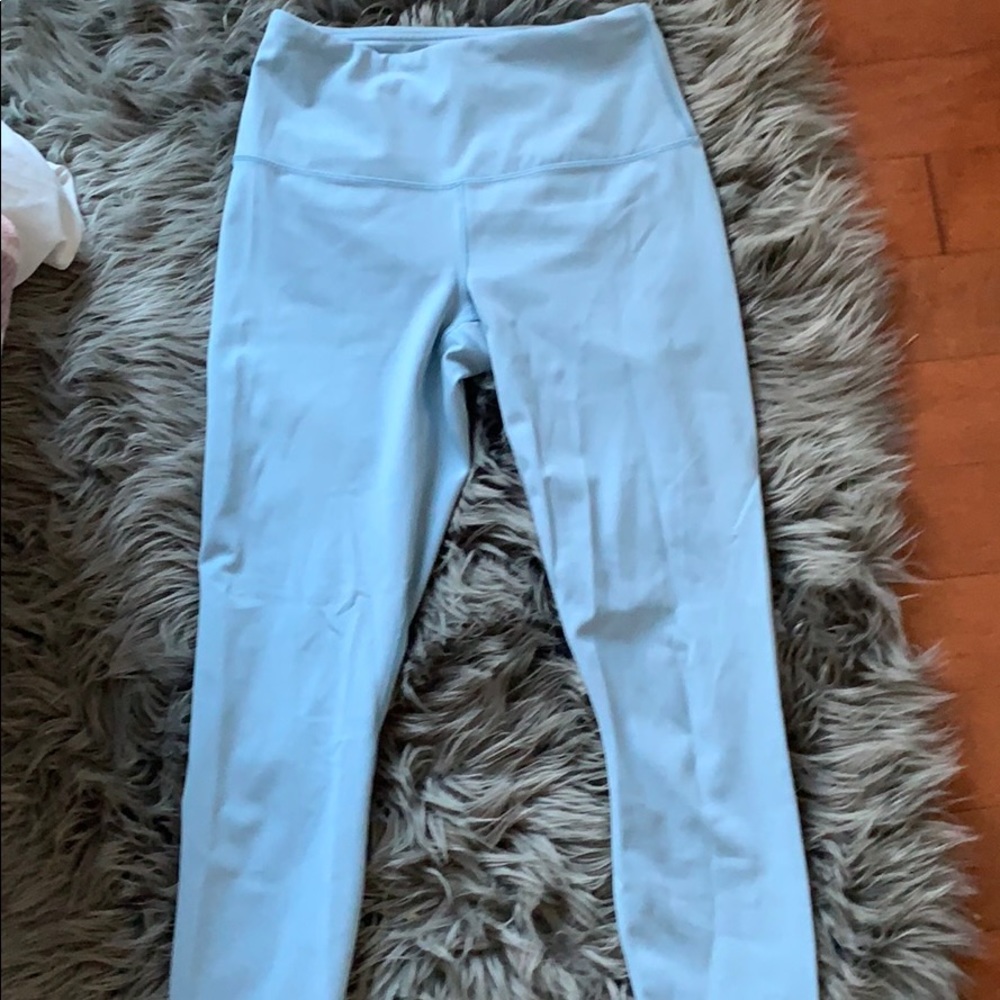 Capree light blue athletic leggings